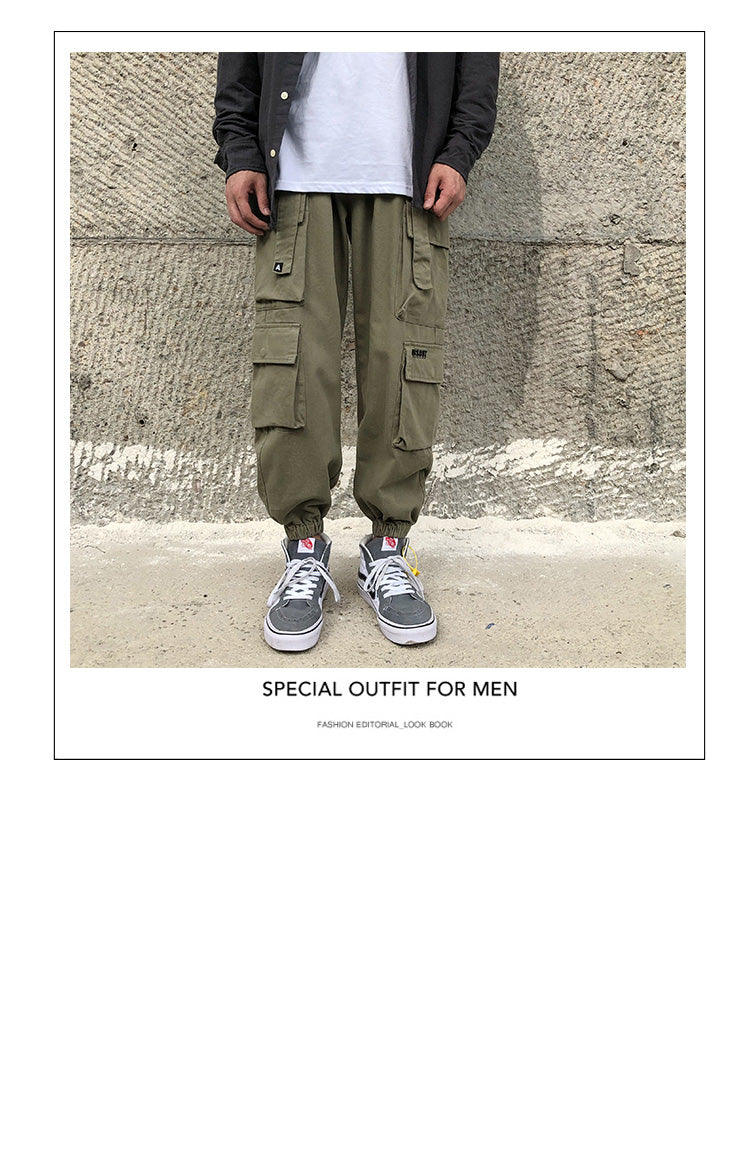 Hip-hop Boys' Loose Overalls Hip-hop Boys' Loose Overalls